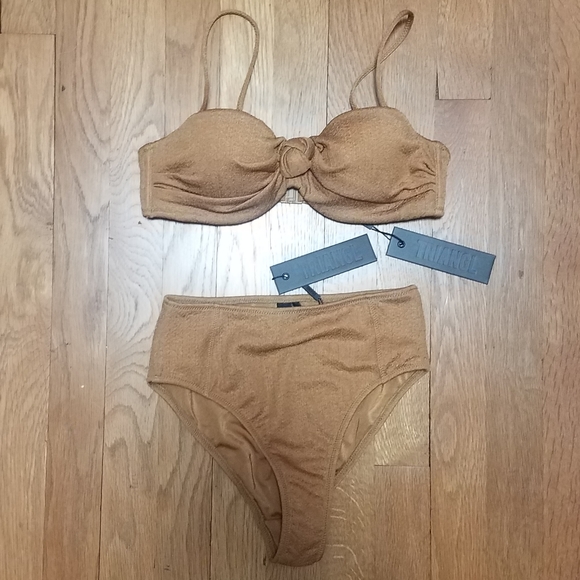 NWT Triangl Theo Bikini Set in Cinnamon Size Small - Picture 1 of 8